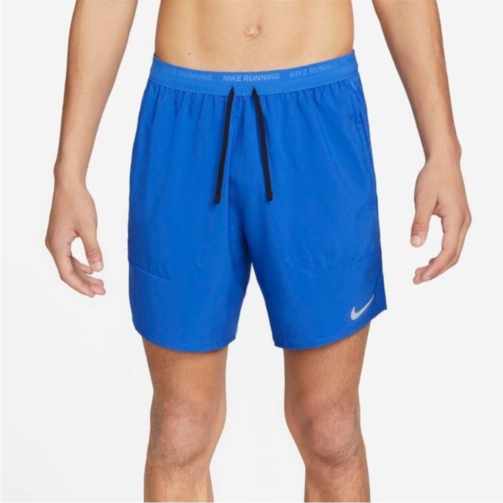 Nike Dri-FIT Stride Game Royal Standard Fit 7" Brief-Lined Running Shorts Sz M